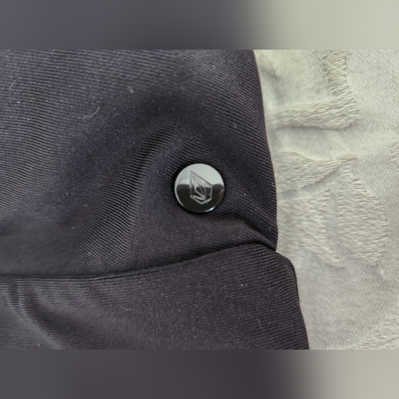 Volcom Plunge Black Swim Top - Picture 3 of 6